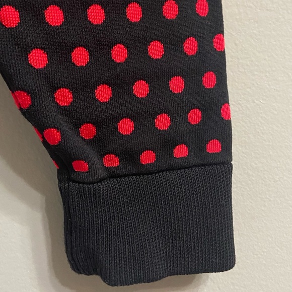 MICHAEL Michael Kors Polka Dot Knitwear Zip Up, Size Medium - Picture 8 of 10